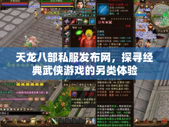 天龙八部私服发布网，探寻经典武侠游戏的另类体验