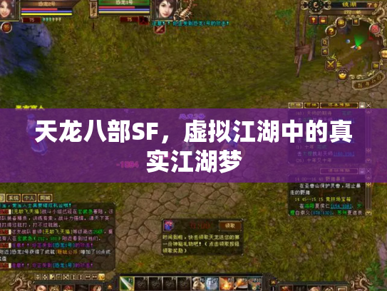 天龙八部SF，虚拟江湖中的真实江湖梦