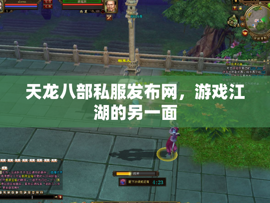 天龙八部私服发布网，游戏江湖的另一面