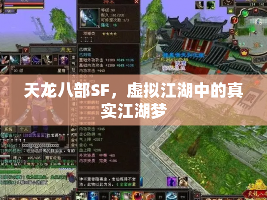 天龙八部SF，虚拟江湖中的真实江湖梦