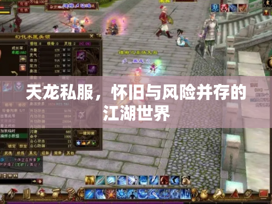 天龙私服，怀旧与风险并存的江湖世界