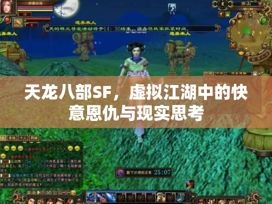 天龙八部SF，虚拟江湖中的快意恩仇与现实思考