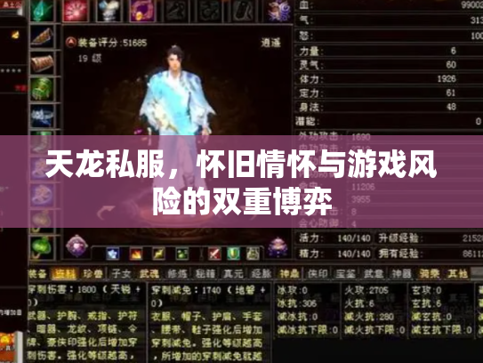 天龙私服，怀旧情怀与游戏风险的双重博弈