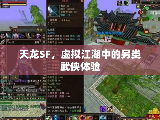 天龙SF，虚拟江湖中的另类武侠体验