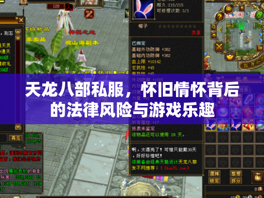 天龙八部私服，怀旧情怀背后的法律风险与游戏乐趣
