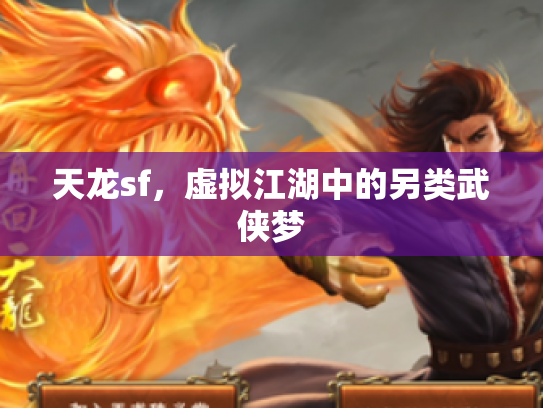 天龙sf，虚拟江湖中的另类武侠梦