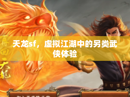 天龙sf，虚拟江湖中的另类武侠体验