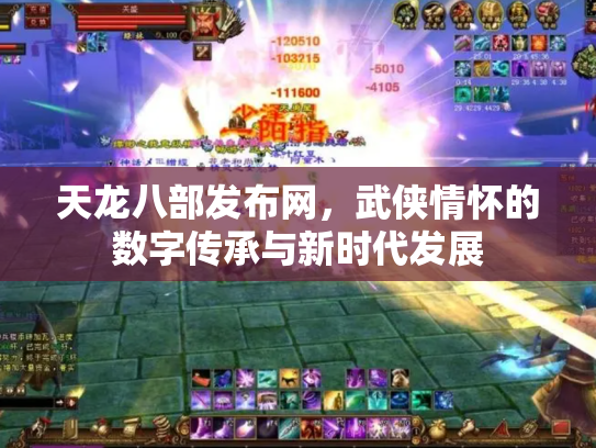 天龙八部发布网，武侠情怀的数字传承与新时代发展