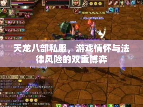 天龙八部私服，游戏情怀与法律风险的双重博弈