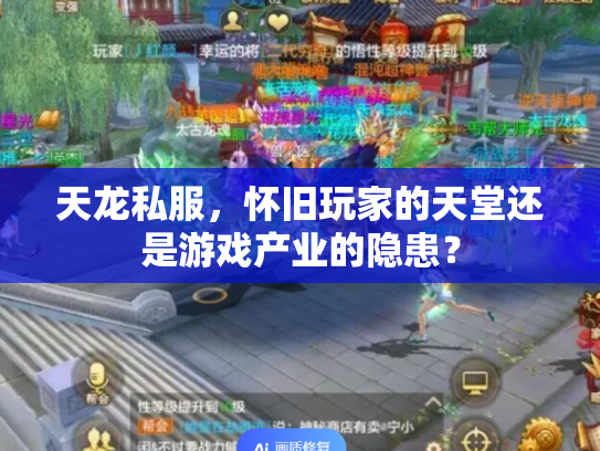 天龙私服，怀旧玩家的天堂还是游戏产业的隐患？