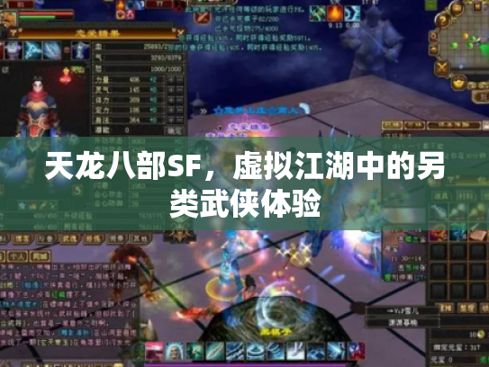 天龙八部SF，虚拟江湖中的另类武侠体验