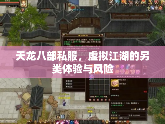天龙八部私服，虚拟江湖的另类体验与风险