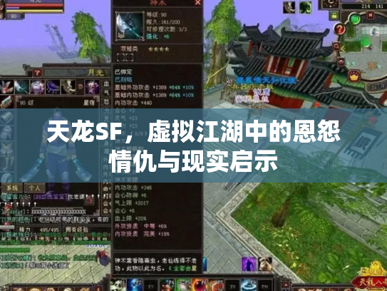 天龙SF，虚拟江湖中的恩怨情仇与现实启示
