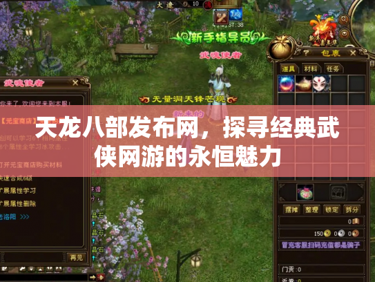 天龙八部发布网，探寻经典武侠网游的永恒魅力