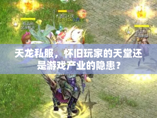 天龙私服，怀旧玩家的天堂还是游戏产业的隐患？
