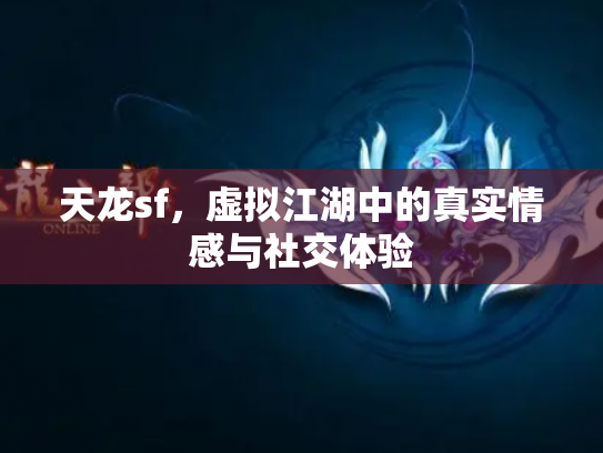 天龙sf，虚拟江湖中的真实情感与社交体验