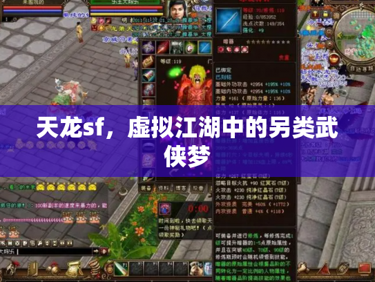 天龙sf，虚拟江湖中的另类武侠梦