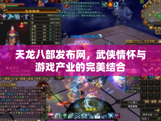 天龙八部发布网，武侠情怀与游戏产业的完美结合