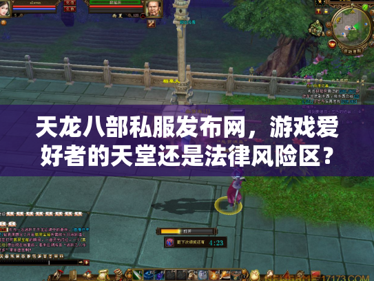 天龙八部私服发布网，游戏爱好者的天堂还是法律风险区？