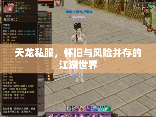 天龙私服，怀旧与风险并存的江湖世界