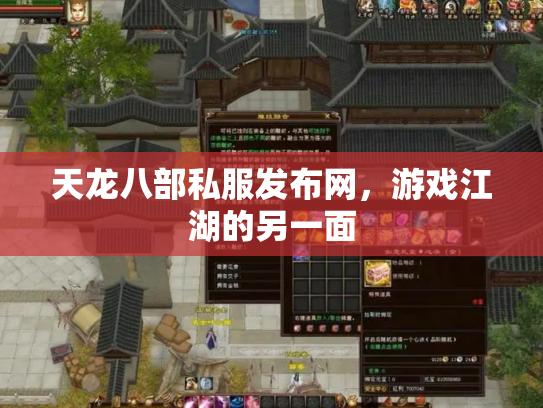 天龙八部私服发布网，游戏江湖的另一面
