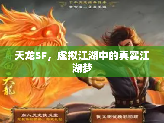 天龙SF，虚拟江湖中的真实江湖梦