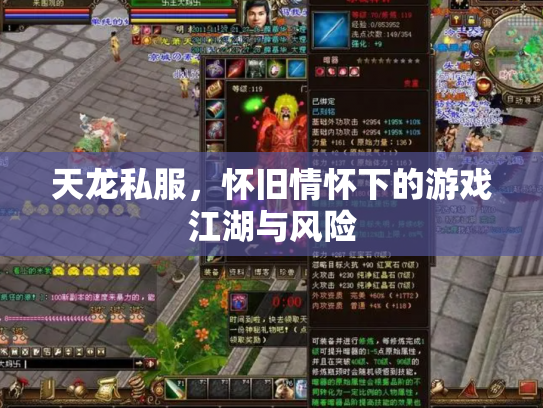 天龙私服，怀旧情怀下的游戏江湖与风险