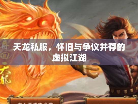 天龙私服，怀旧与争议并存的虚拟江湖