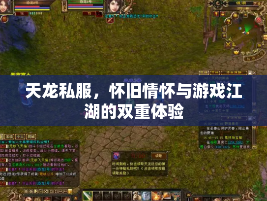 天龙私服，怀旧情怀与游戏江湖的双重体验