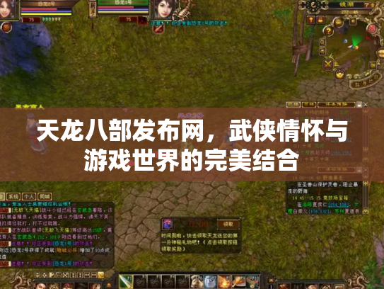 天龙八部发布网，武侠情怀与游戏世界的完美结合