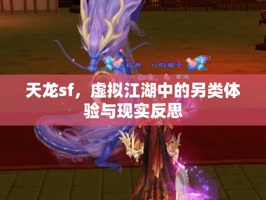 天龙sf，虚拟江湖中的另类体验与现实反思