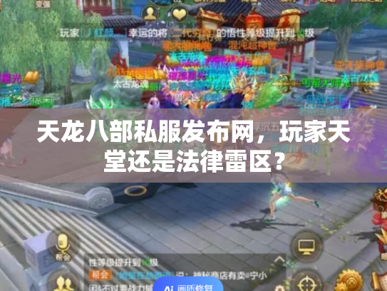 天龙八部私服发布网，玩家天堂还是法律雷区？