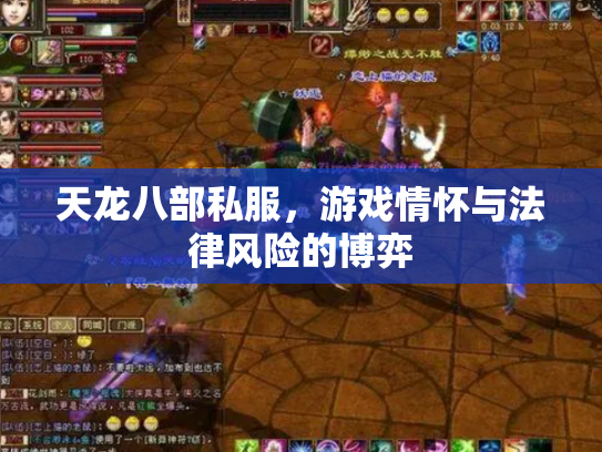天龙八部私服，游戏情怀与法律风险的博弈