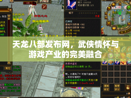 天龙八部发布网，武侠情怀与游戏产业的完美融合
