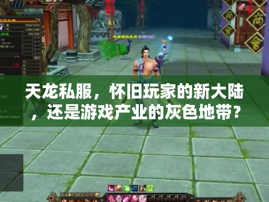 天龙私服，怀旧玩家的新大陆，还是游戏产业的灰色地带？