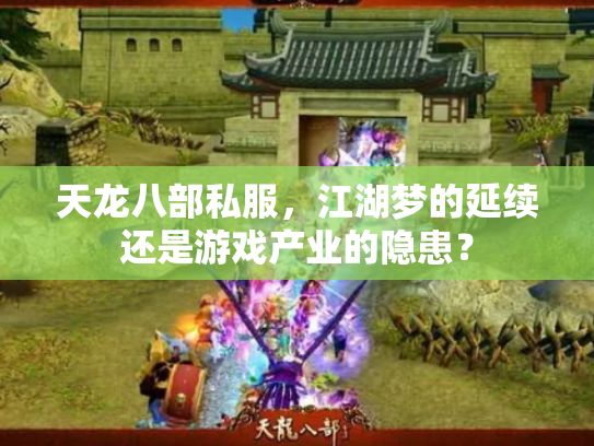 天龙八部私服，江湖梦的延续还是游戏产业的隐患？