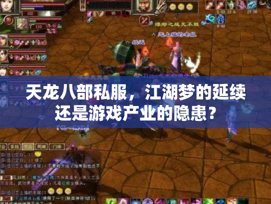 天龙八部私服，江湖梦的延续还是游戏产业的隐患？