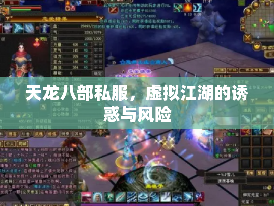 天龙八部私服，虚拟江湖的诱惑与风险