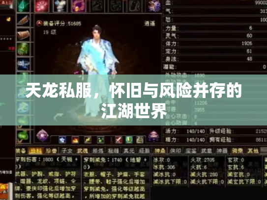天龙私服，怀旧与风险并存的江湖世界