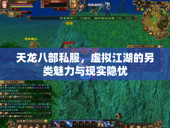 天龙八部私服，虚拟江湖的另类魅力与现实隐忧