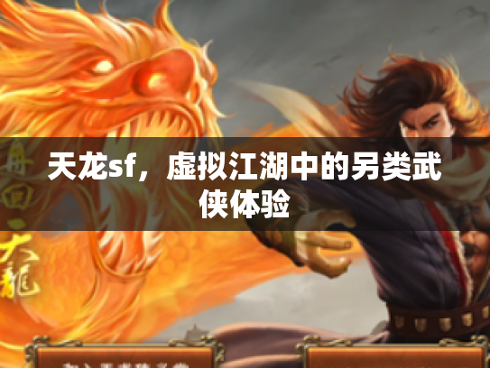 天龙sf，虚拟江湖中的另类武侠体验