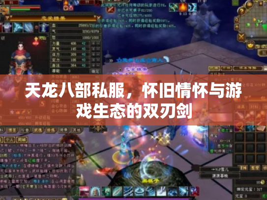 天龙八部私服，怀旧情怀与游戏生态的双刃剑