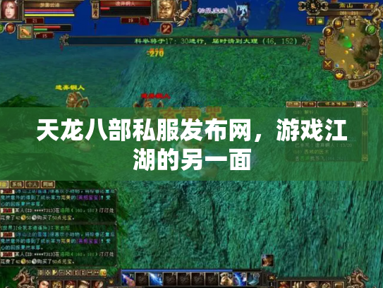 天龙八部私服发布网，游戏江湖的另一面