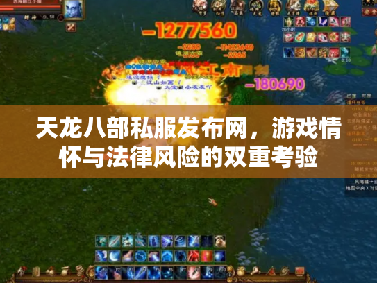 天龙八部私服发布网，游戏情怀与法律风险的双重考验