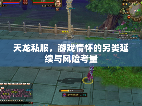 天龙私服，游戏情怀的另类延续与风险考量