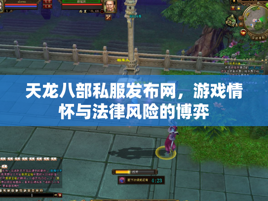 天龙八部私服发布网，游戏情怀与法律风险的博弈
