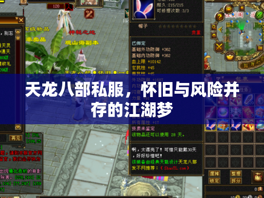天龙八部私服，怀旧与风险并存的江湖梦