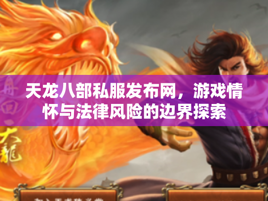 天龙八部私服发布网，游戏情怀与法律风险的边界探索