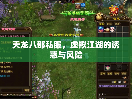 天龙八部私服，虚拟江湖的诱惑与风险
