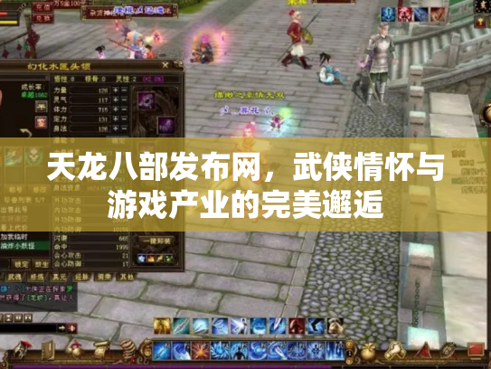 天龙八部发布网，武侠情怀与游戏产业的完美邂逅